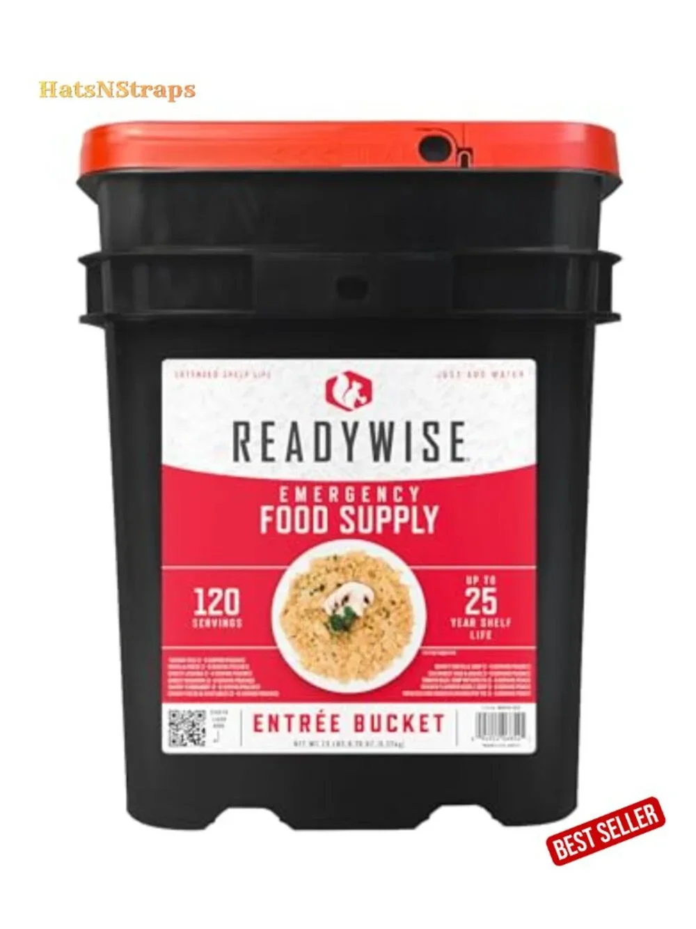 Emergency Survival Food Supply 120 Servings Freeze-Dried Meals